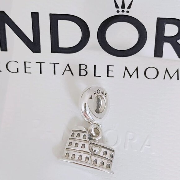 Pandora The Colosseum Charm S925 Sterling Silver with box - Picture 1 of 7